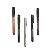 Faber-Castell 5 Ecoo Pigment Fineliners - SCOOBOO - 250999-I - Fineliner