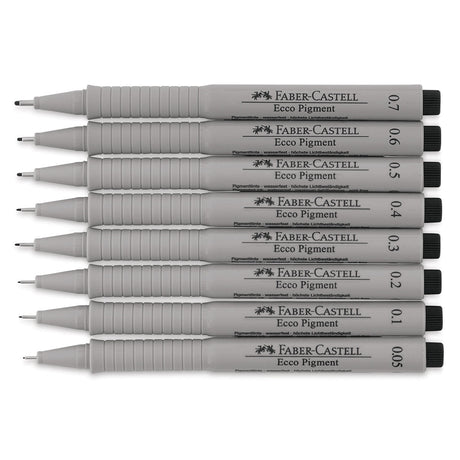 Faber-Castell 8 Eco Pigment - SCOOBOO - 166008 - Fineliner