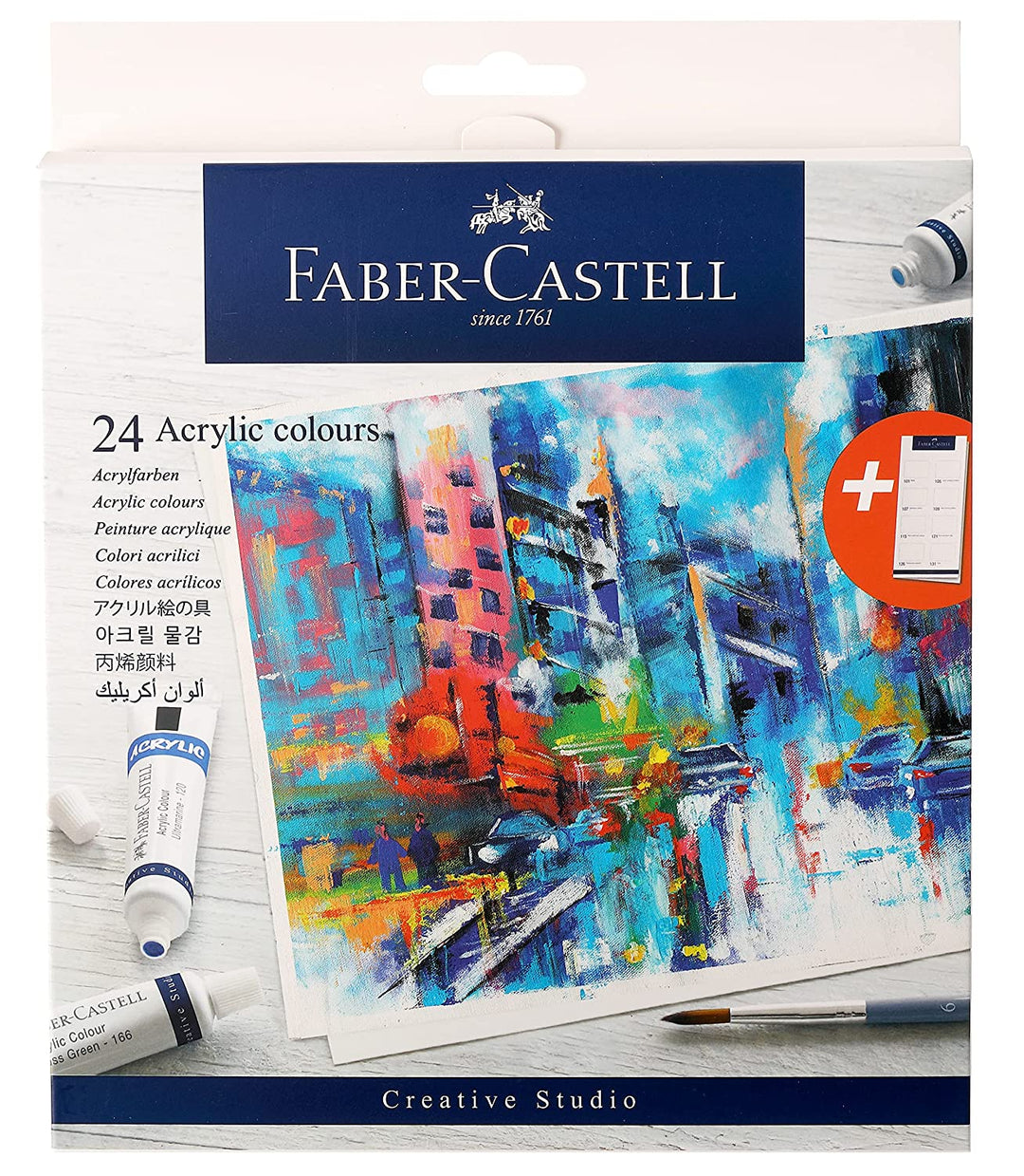 Faber-Castell Acrylic Colours - SCOOBOO - 37 90 24 - Acrylic paints