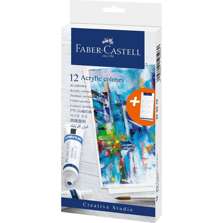 Faber-Castell Acrylic Colours - SCOOBOO - 379012 - Acrylic paints