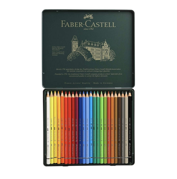 Faber Castell Albrecht Durer Watercolour Pencil Set - Pack of 24 - SCOOBOO - 117524 - Watercolour Pencils