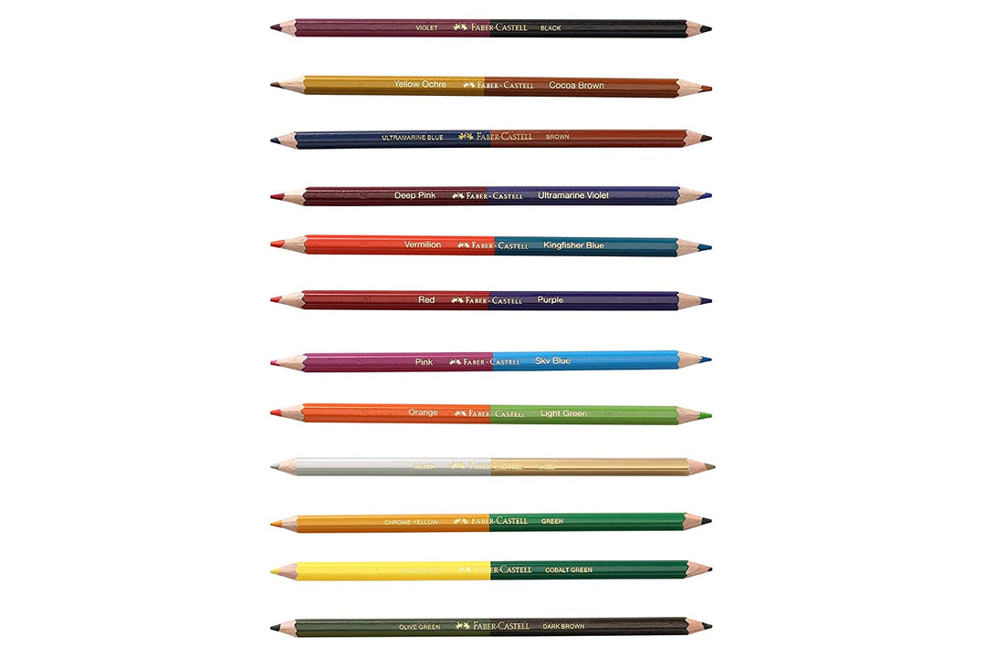 Faber castell Bi-colour pencils - SCOOBOO - 118112 - Coloured Pencils