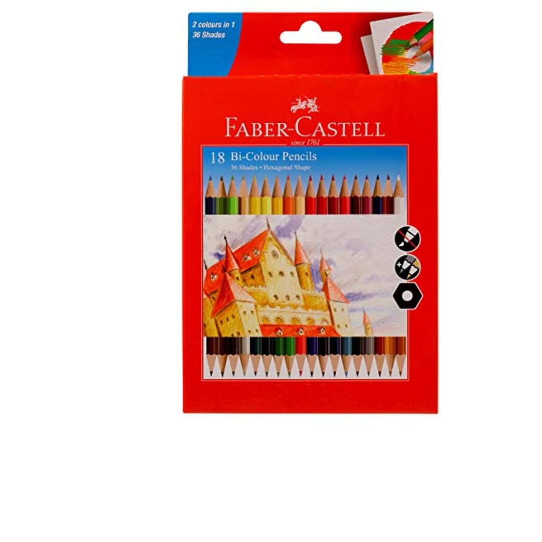 Faber castell Bi-colour pencils - SCOOBOO - 11 81 18 - Coloured Pencils