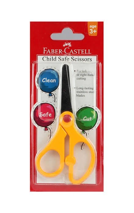 Faber-Castell Child-Safe Scissors(Assorted) - SCOOBOO - 170120 - SCISSORS