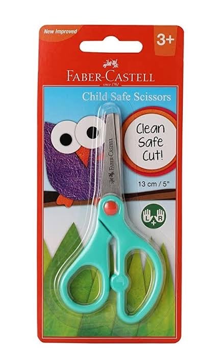 Faber-Castell Child-Safe Scissors(Assorted) - SCOOBOO - 170120 - SCISSORS