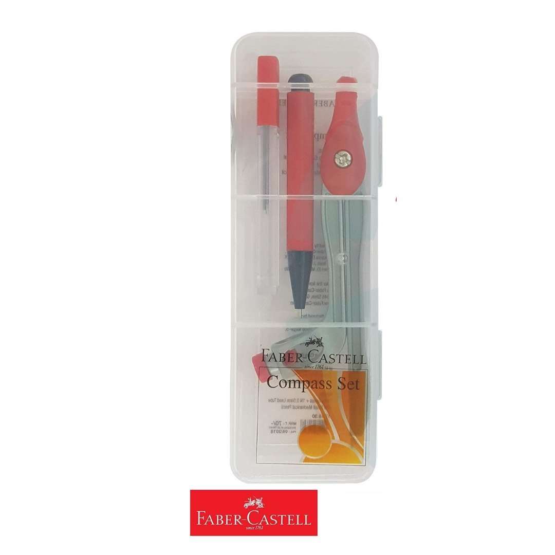 Faber-Castell Compass Set - SCOOBOO - 171830 - Rulers & Measuring Tools