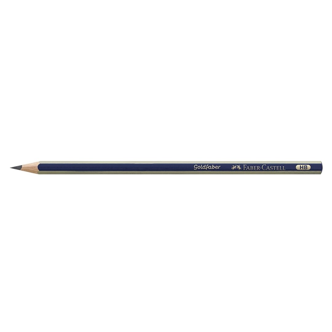 Faber-Castell Gold Faber Graphite Pencil - HB BOX OF 12 - SCOOBOO - 12XGSTIN - Pencils