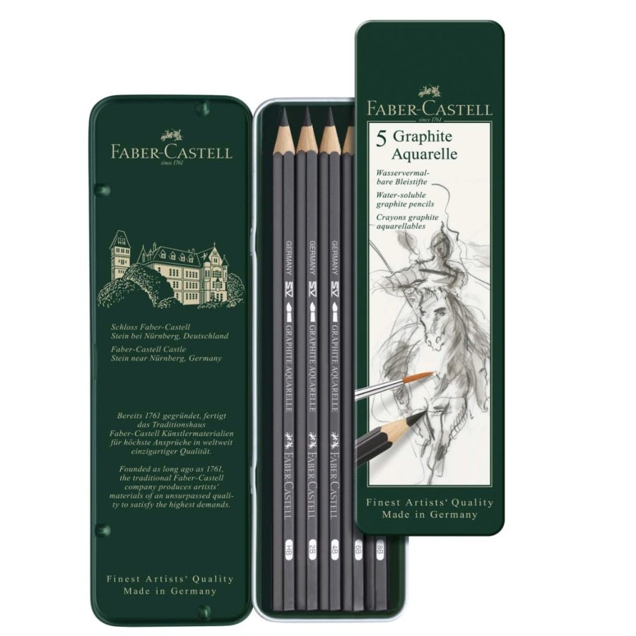 Faber-Castell Graphite Set - SCOOBOO - Sketch pencils