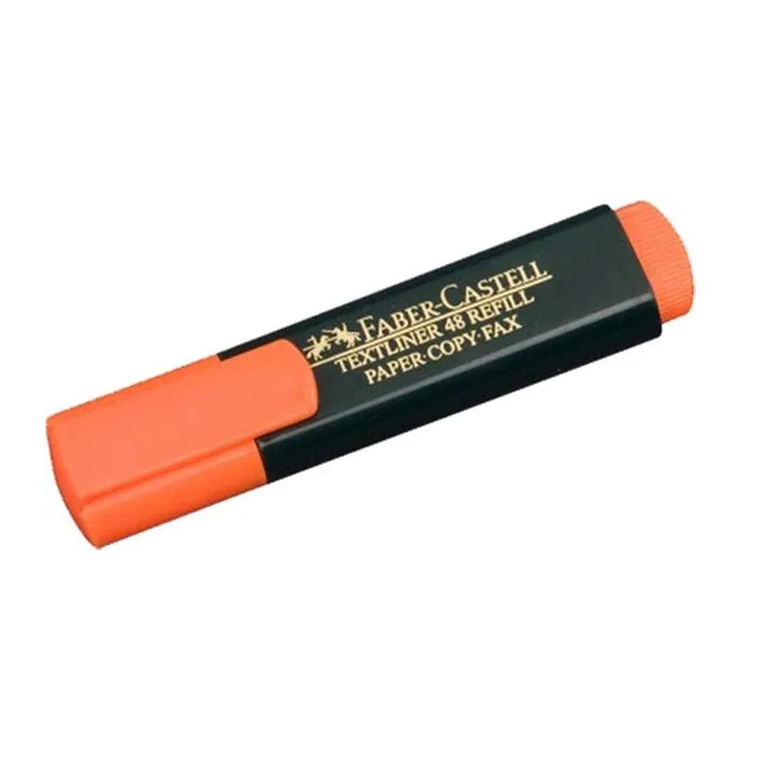 Faber-Castell Highlighter (Pack of 4)) - SCOOBOO - 154815 Orange - Highlighter