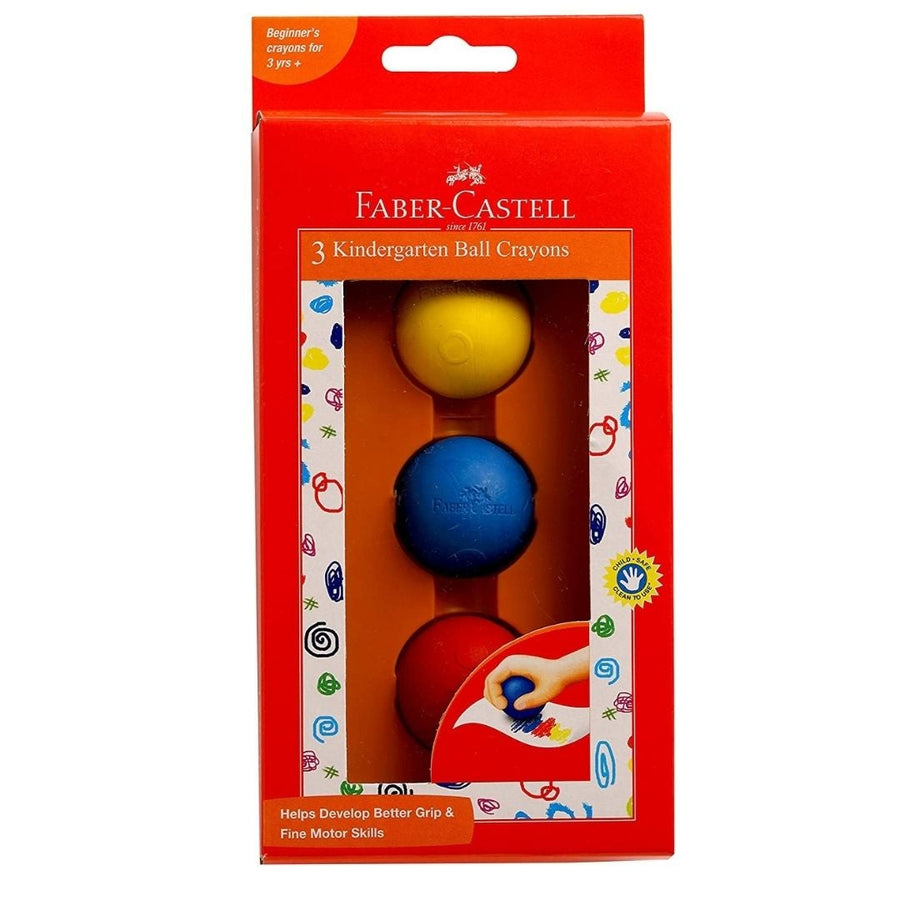 Faber-Castell Kindergarten Ball Caryons - SCOOBOO - 122703 - Oil Pastels