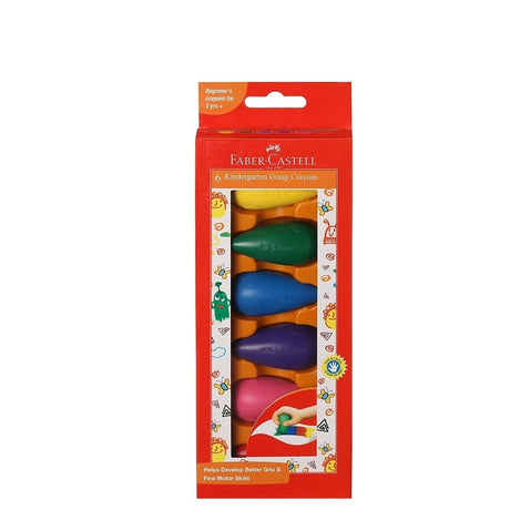 Faber-Castell Kindergarten Ball Caryons - SCOOBOO - 12 27 60 - Oil Pastels