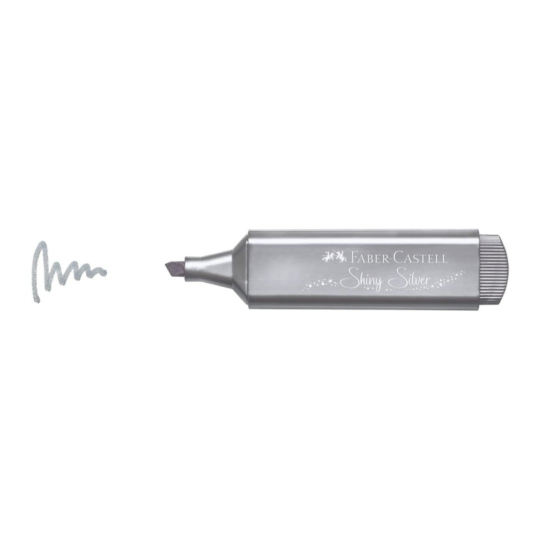 Faber Castell Metallic Textliner Pen -Pack of 4 - SCOOBOO - 15 46 40 - Highlighter