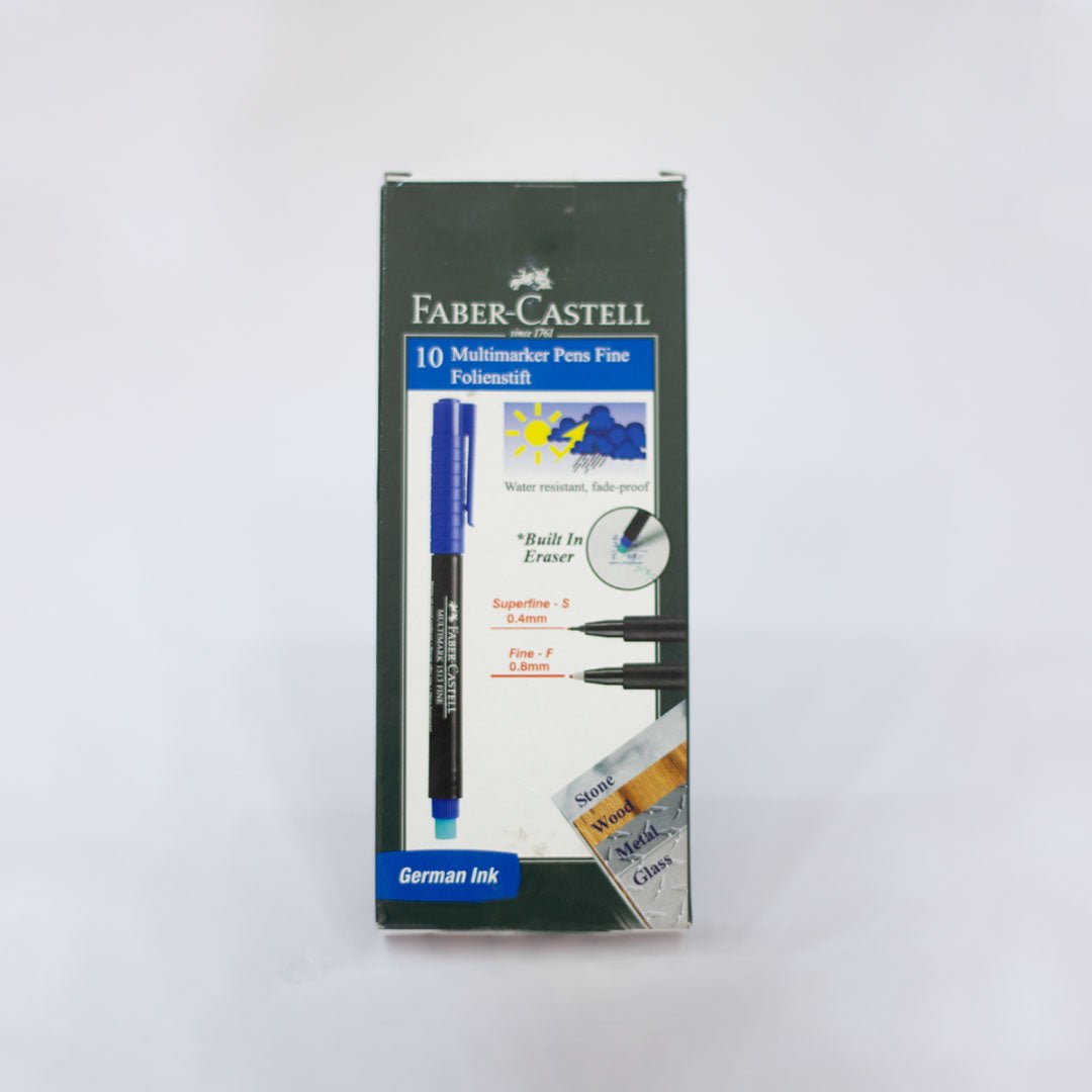 Faber-Castell Multicolor Pens Fine Folienstift - SCOOBOO - 1513 - Fineliner