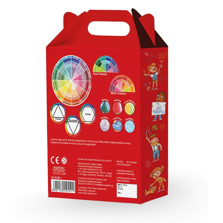 Faber-Castell My Creative Buddy Kit - SCOOBOO - 1410551 - DIY Box & Kids Art Kit