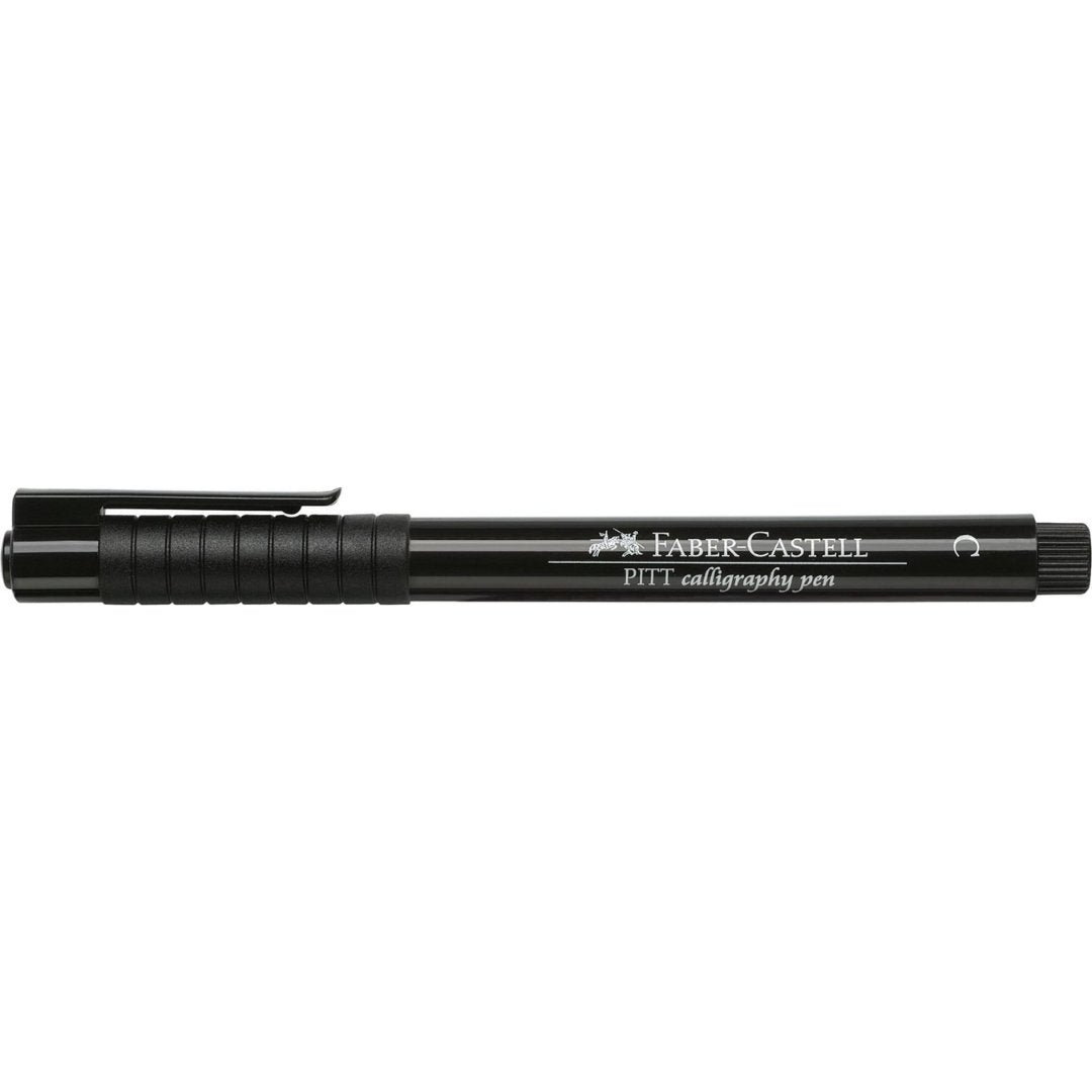 Faber Castell Pitt Artist Pen Soft Brush Calligraphy Black - SCOOBOO - 167599 - calligraphy pens