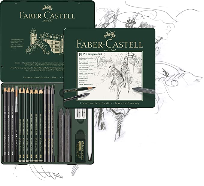 Faber-Castell Graphite Set - SCOOBOO - 112973 - Sketch pencils