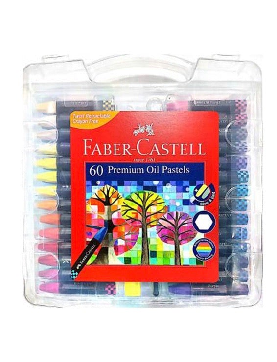 Faber-Castell Premium Hexagonal Oil PastelS - SCOOBOO - Oil Pastels