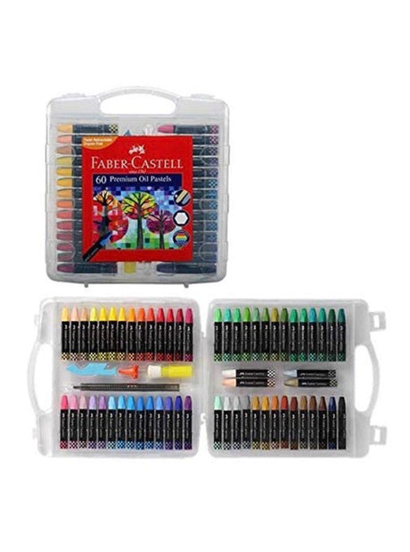 Faber-Castell Premium Hexagonal Oil PastelS - SCOOBOO - 52 80 48 - Oil Pastels