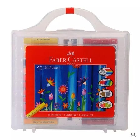 Faber-Castell Premium Hexagonal Oil PastelS - SCOOBOO - 126050 - Oil Pastels