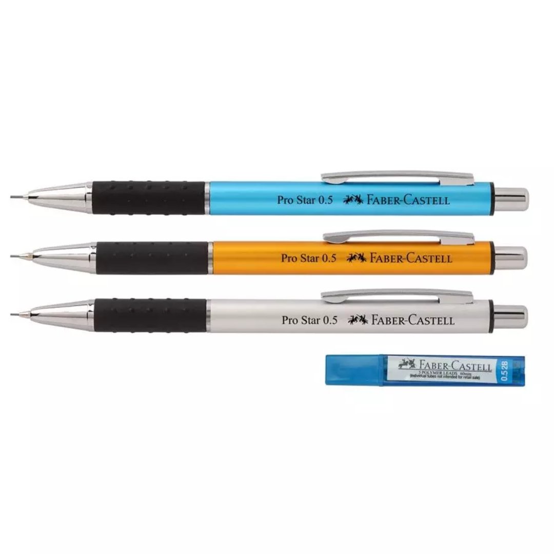 Faber-Castell Pro Star Mechanical Pencil 0.5mm - SCOOBOO - 335500 - Mechanical Pencil