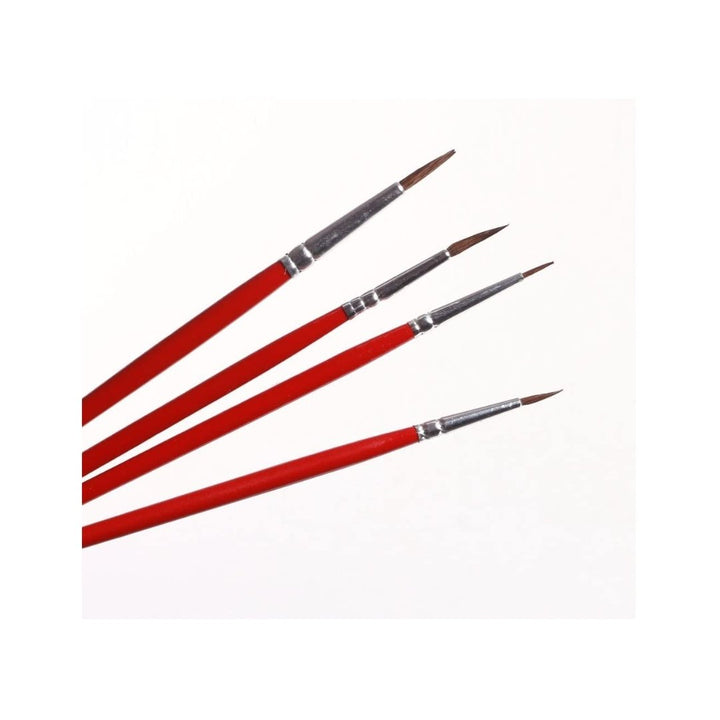 Faber-Castell Round Paint Brushes (Pony Hair) - SCOOBOO - 11 54 01 - Paint Brushes & Palette Knives