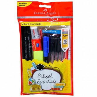 Faber Castell School Essentials Kit - SCOOBOO - 574104 - DIY Box & Kids Art Kit