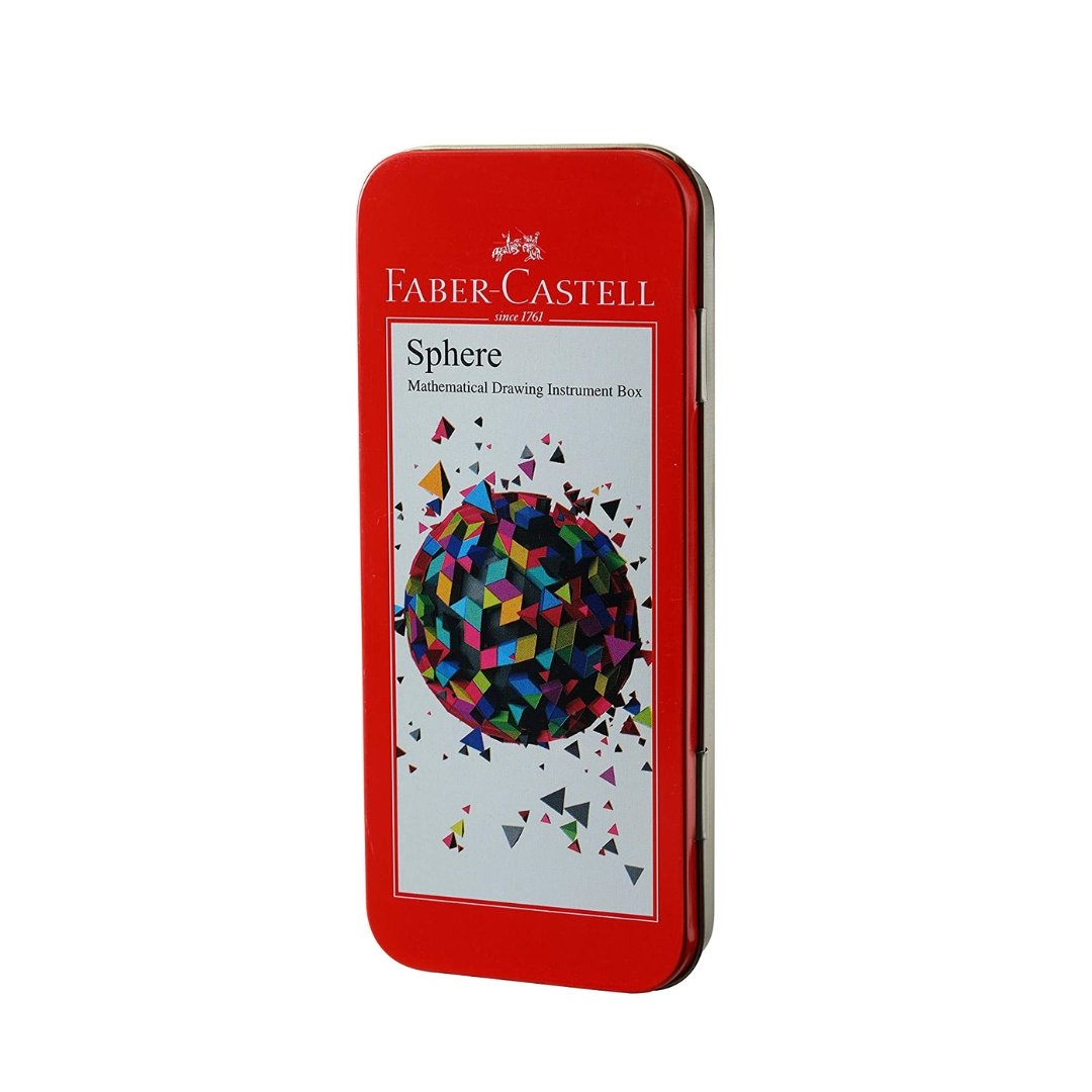 Instrument Box Rulers Faber-Castell Sphere - Mathematical Drawing Instrument Box - SCOOBOO ...