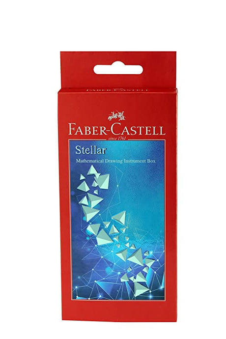 Faber-Castell Stellar Mathematical Drawing Instrument Box - SCOOBOO - 367314 - Rulers & Measuring Tools
