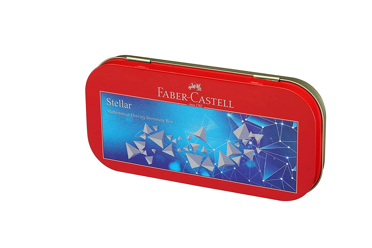 Faber-Castell Stellar Mathematical Drawing Instrument Box - SCOOBOO - 367314 - Rulers & Measuring Tools