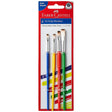 Faber-Castell Tri-Grip Brush - SCOOBOO - 11 64 02 - Paint Brushes & Palette Knives