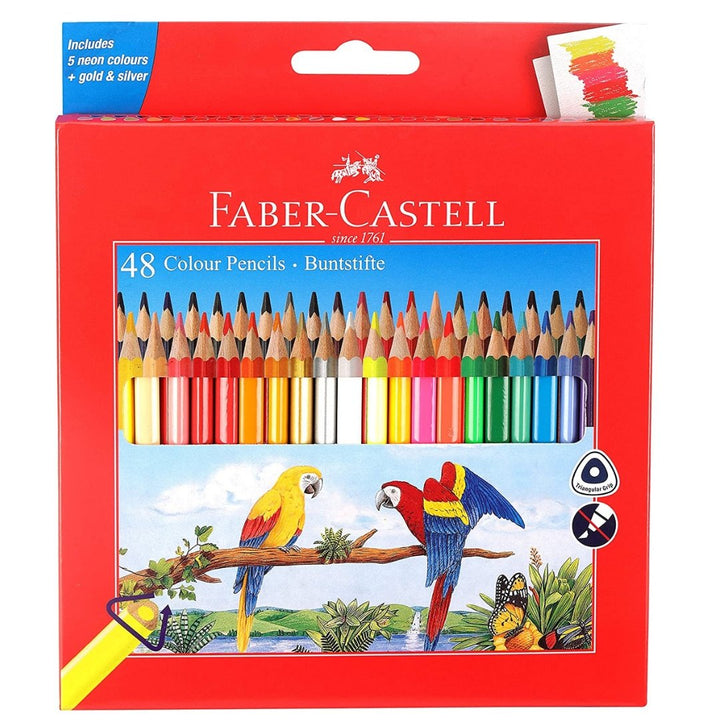 Faber-castell Triangular Colour Pencils - SCOOBOO - 118048 - Coloured Pencils