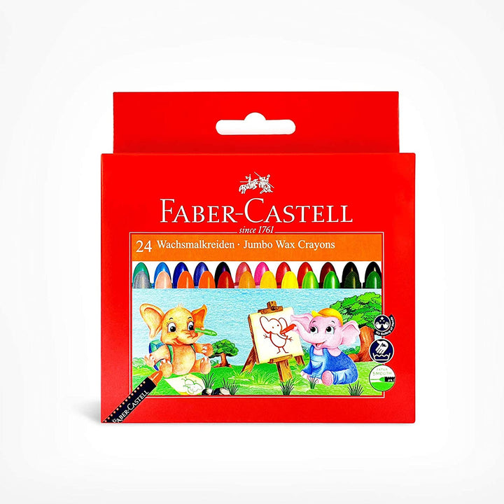 Faber-Castell Wachsmalkreiden Wax Caryons - SCOOBOO - 120039 - wax crayon