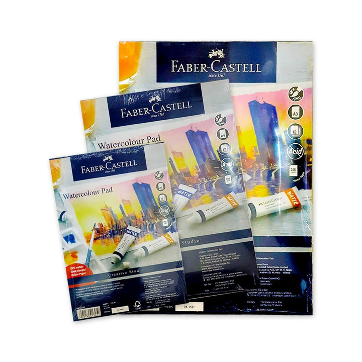 Faber-Castell Watercolour Pad - SCOOBOO - 401303 - Watercolour Pads & Sheets