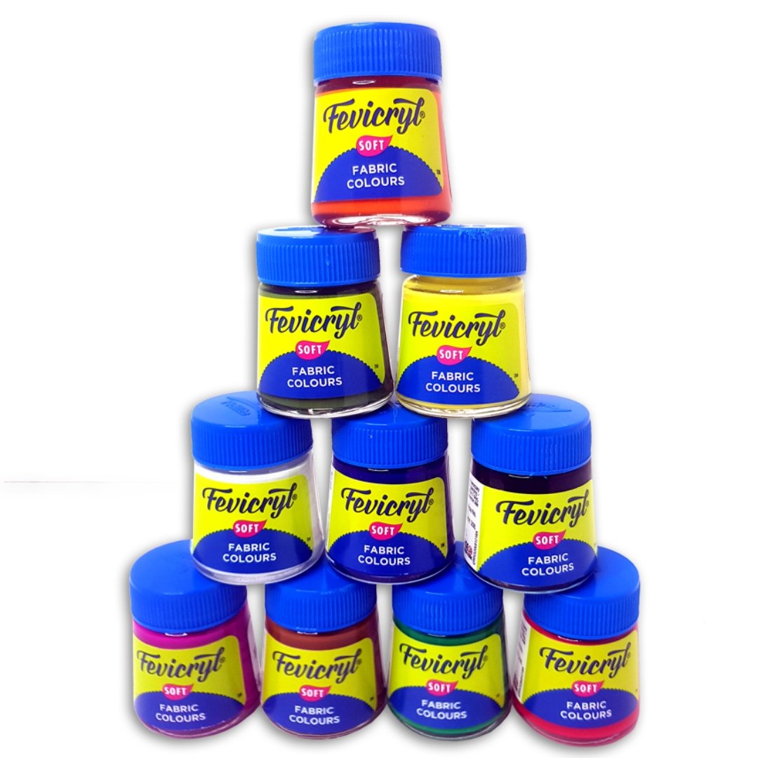 Fevicryl Fabric Colours soft - SCOOBOO - Fabric paint