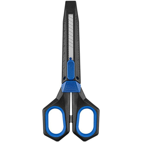 Fizz 2-in-1 Scissors and Utility Knife Set Blue - SCOOBOO - FZ21212 - SCISSORS