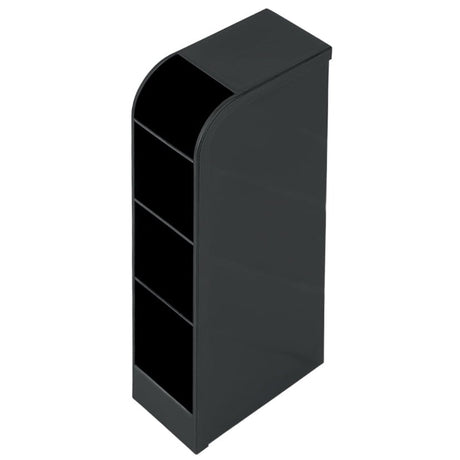 Fizz 4 Grid Large Capacity Oblique Insert Pen Holder Black FZ21013-H - SCOOBOO - FZ21013-H - Pen holder