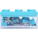 Fizz Binder Clips - SCOOBOO - FZ216005-QB - Paperclips, Fasteners & Rubber bands