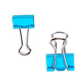 Fizz Binder Clips - SCOOBOO - FZ216005-QB - Paperclips, Fasteners & Rubber bands