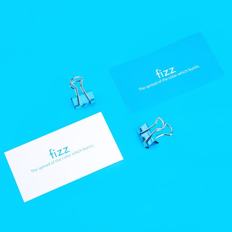 Fizz Binder Clips - SCOOBOO - FZ216005-QB - Paperclips, Fasteners & Rubber bands