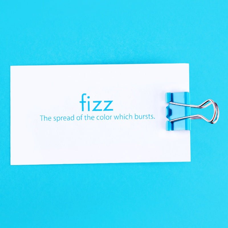 Fizz Binder Clips - SCOOBOO - FZ216005-QB - Paperclips, Fasteners & Rubber bands