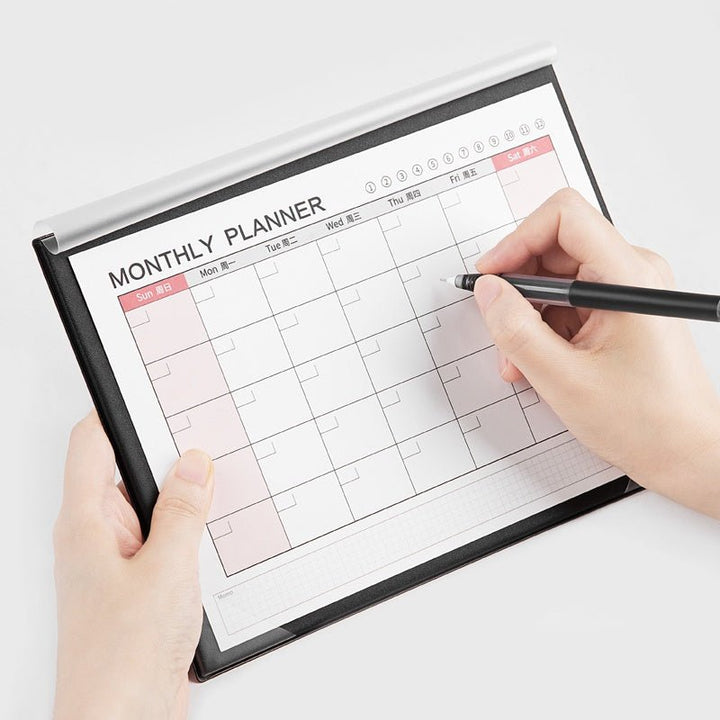 Fizz Monthly Black Planner - SCOOBOO - FZ33006 - Planner
