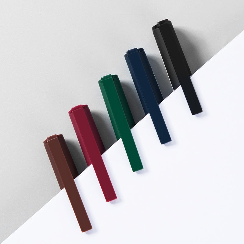 Fizz Multicolor Straight Liquid 0.5mm Roller Ball Pens - SCOOBOO - FZ44001 - Roller Ball Pen