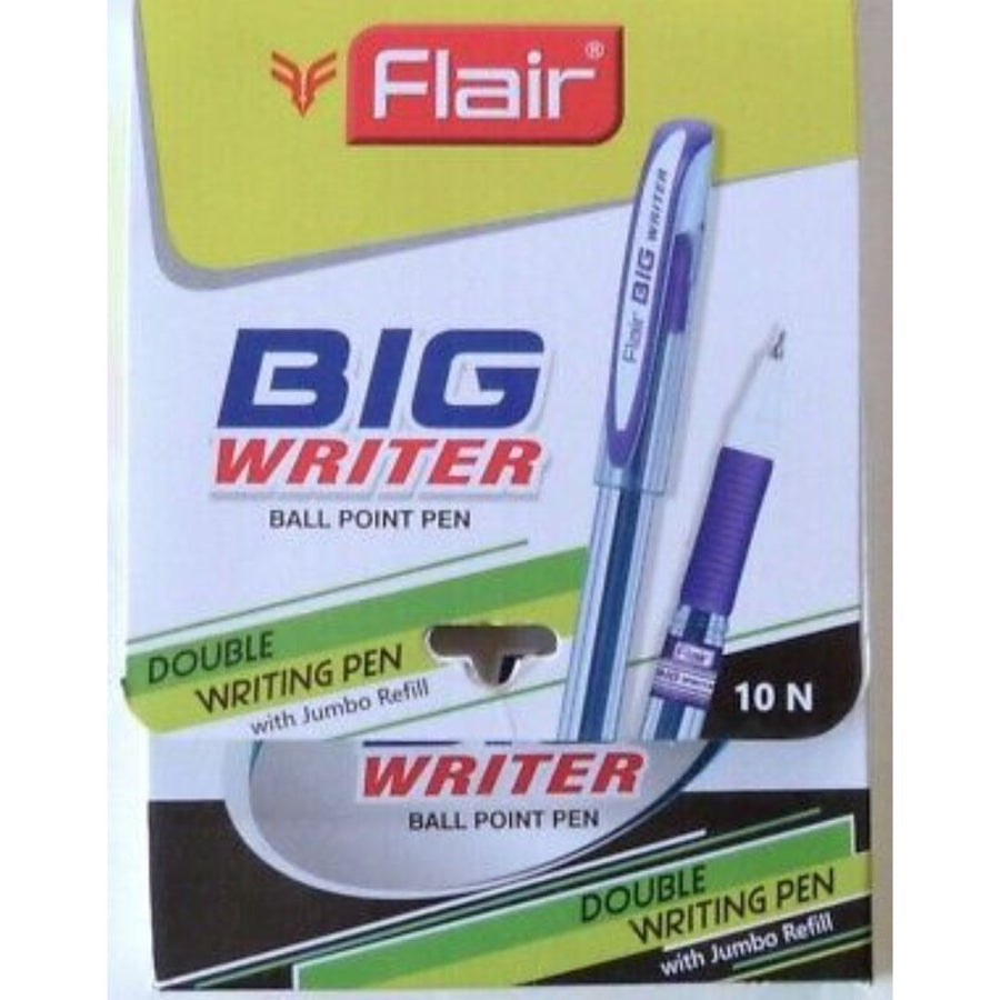 Flair Yolo BLACK Gel Pen Pack of 10