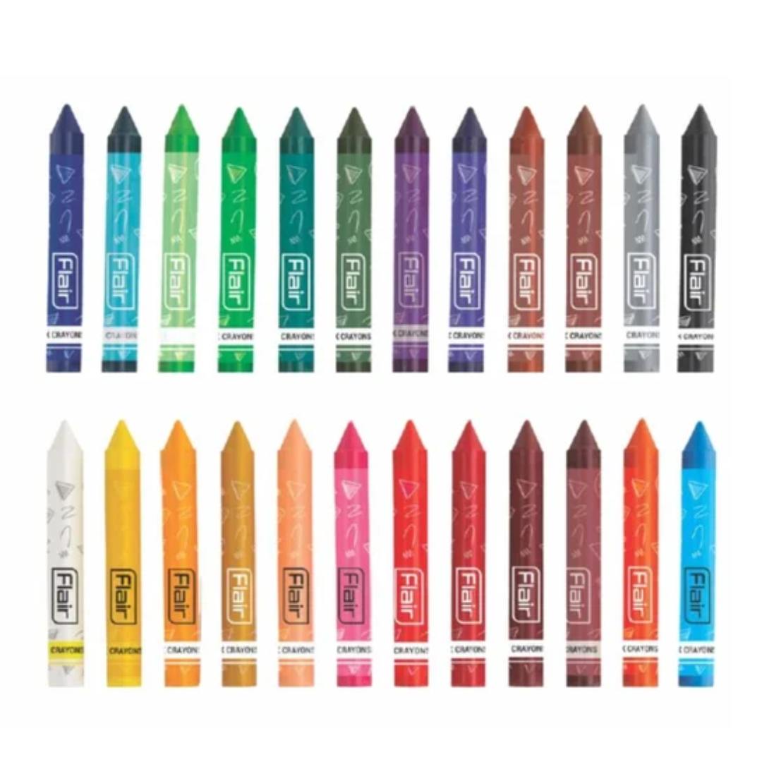 Flair Creative Wax Crayons - SCOOBOO - Wax Crayons
