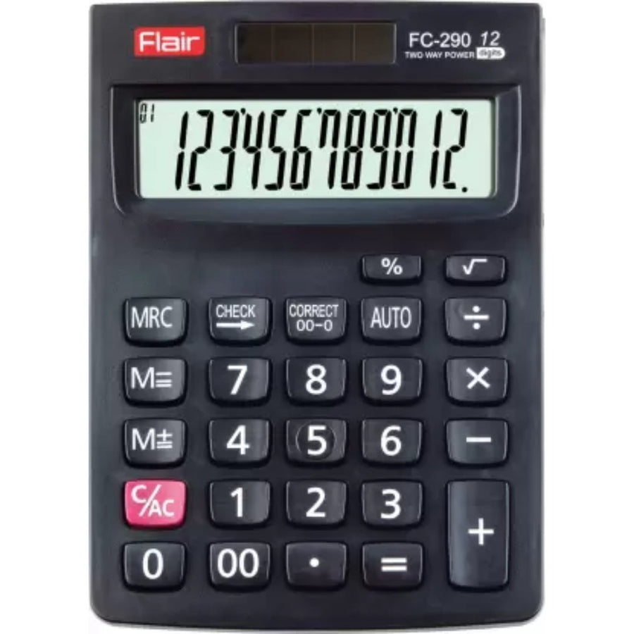 Flair Electronic Calculator (FC-290) - SCOOBOO - Digital Calculators