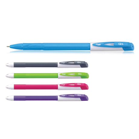 Flair Q5 Ball Point Pen Pack Of 5 - SCOOBOO - Ball Pen