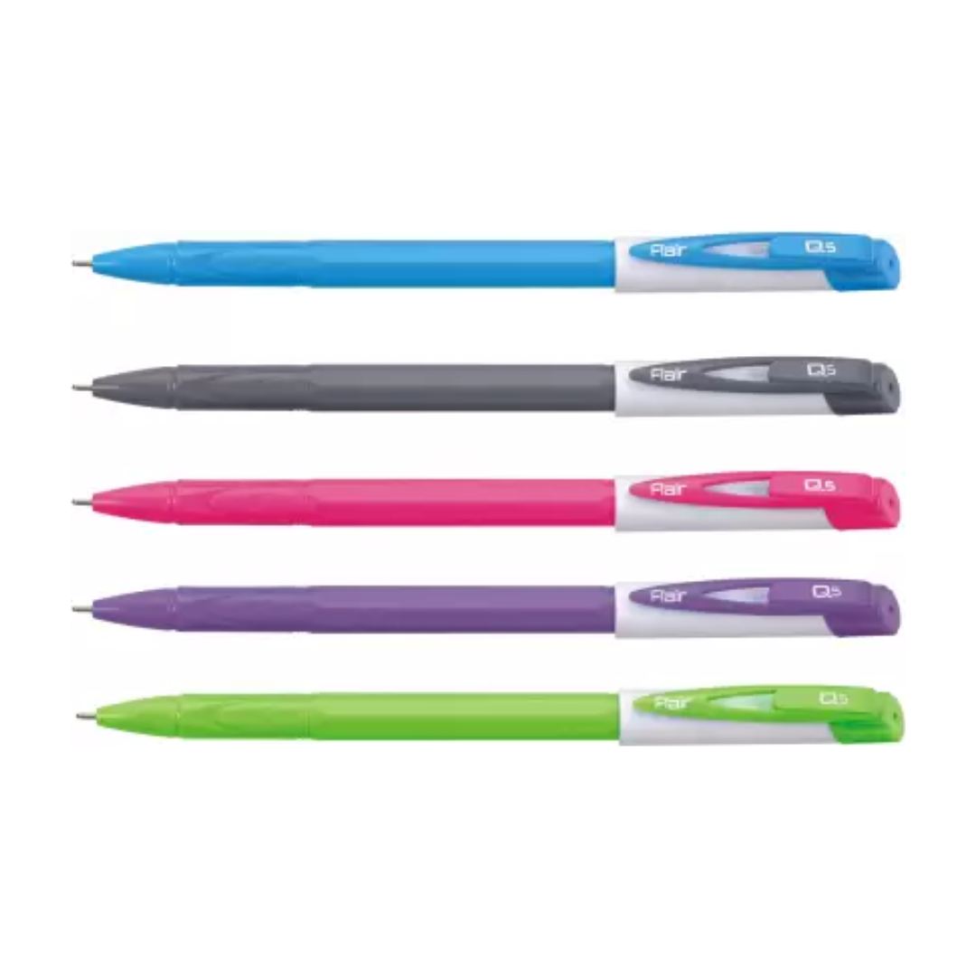 Flair Q5 Ball Point Pen Pack Of 5 - SCOOBOO - Ball Pen