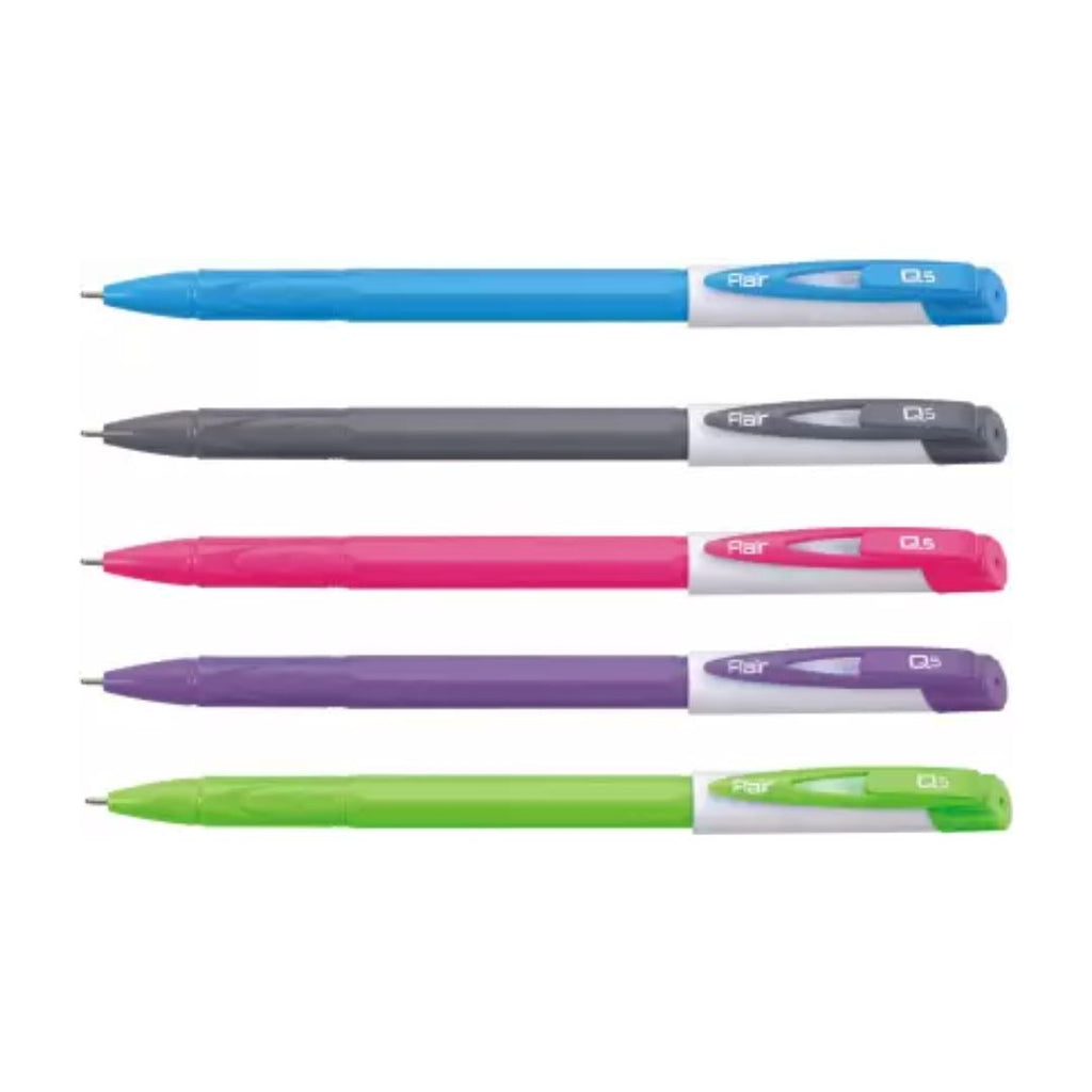  HAUSER SONIC Gel Pens, 0.55 MM Black Ink Pens, 10 Pc