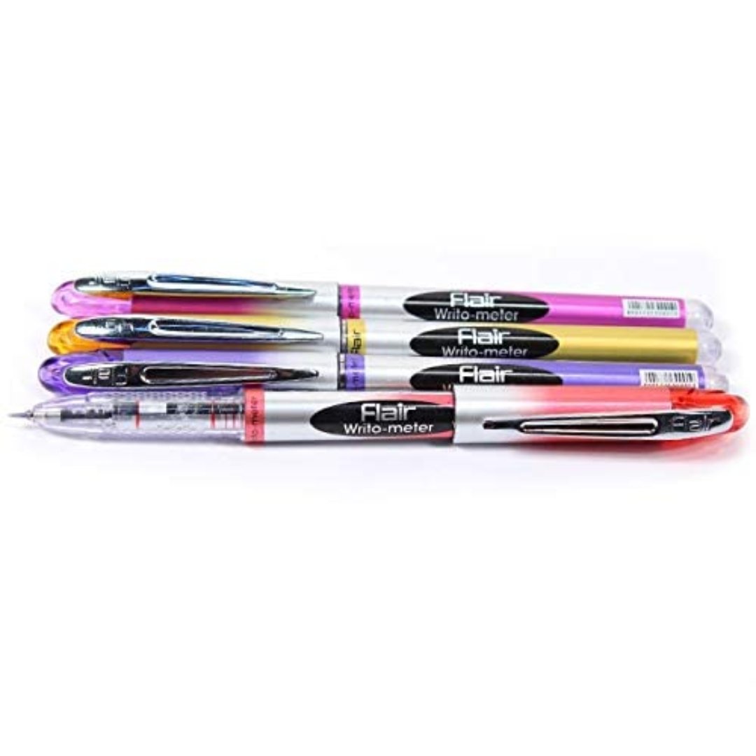 Flair Writo Meter Gel Pens Pack Of 2 - SCOOBOO - Ball Pen