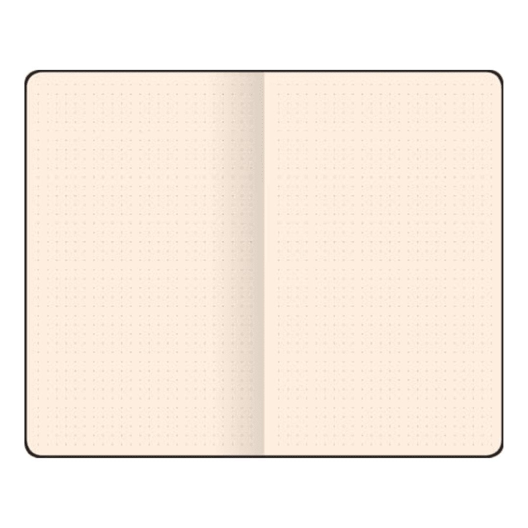 Flex Book 60 Years Edition Black Notebook - SCOOBOO - 21.00098 - Ruled